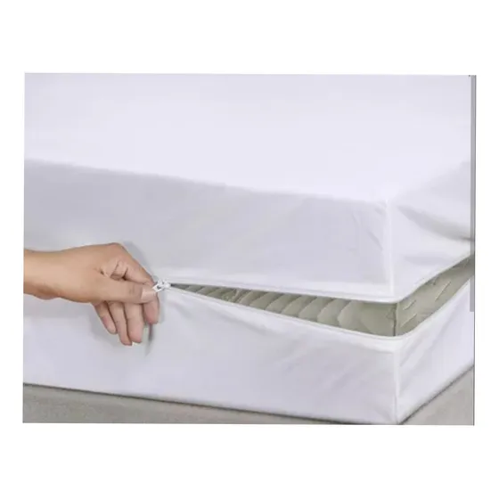 Protector De Colchón Para Cama King Size Completo Con Cierre