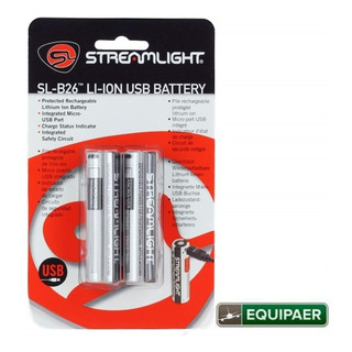 Bateria Streamlight 18650 Recargable Blister X2 Bateria Streamlight 18650 Recargable Blister X2