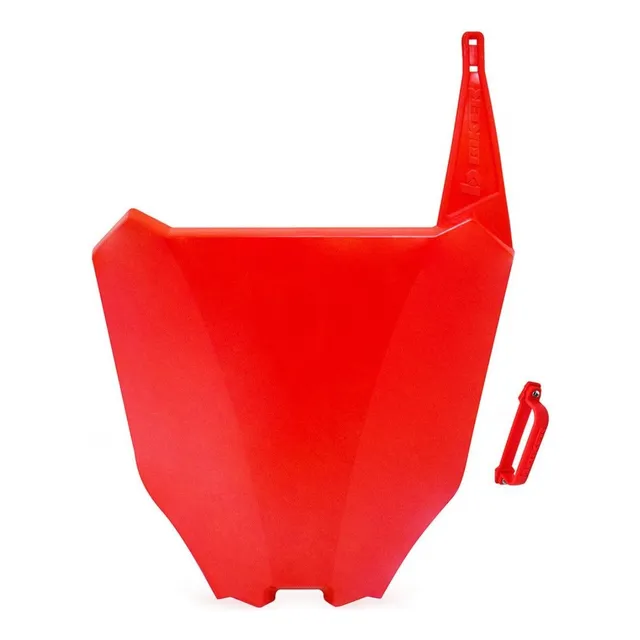 Number Plate Crf 250f R1de Biker Varias Cores C/ Passa Cabo