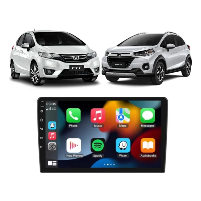 Multimedia 10 Honda Fit Y Wrv Carplay Y Android Auto