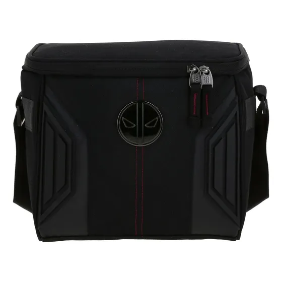 Lonchera Escolar Chenson Deadpool Tdf Dp70658-3 Color Negro