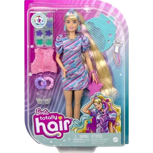 Muñeca Barbie Fashion Totally Hair Blonde Mattel Hcm88