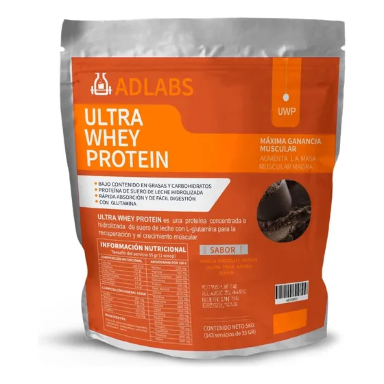 Ultra Whey Proteina Hidrolizada De Adrenaline Labs 3k En Mir