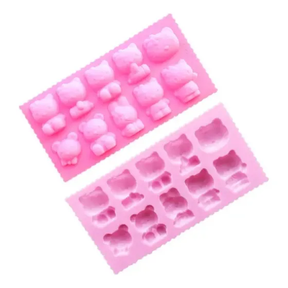 Molde Silicona Hello Kitty