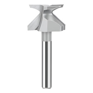 Broca Router 45° Corte Melamina Doblar Curva 1/4xr30 Broca Router 45° Corte Melamina Doblar Curva 1/4xr30