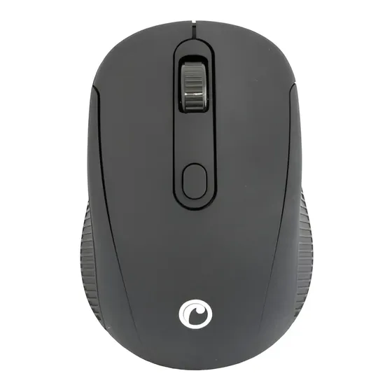 Mouse Inalámbrico Óptico Usb Fiddler Negro | Cuotas sin interés