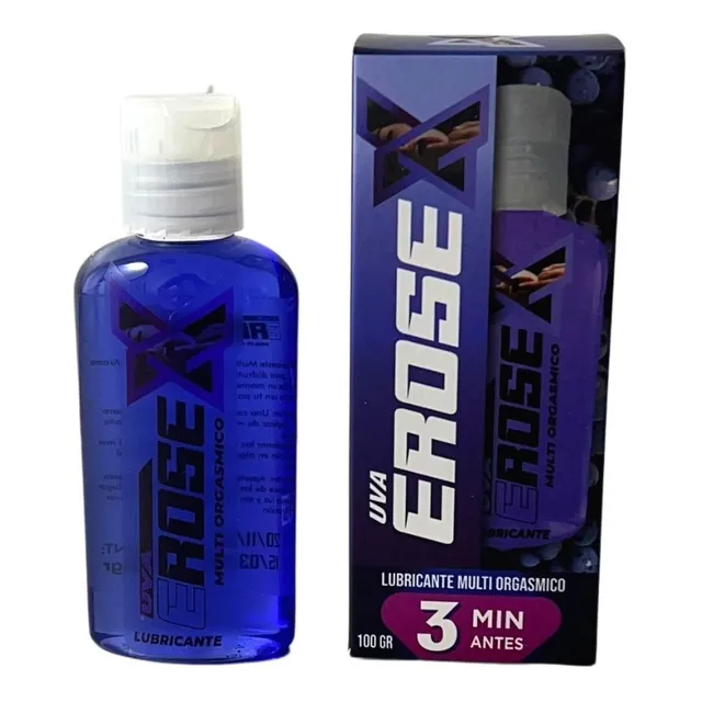 Lubricante Intimo Multi Orgasmico Erosex Uva 100ml