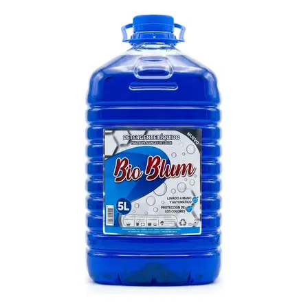 Detergente Líquido Ropa Blanca Y Color Bio Blum - 5 Litros