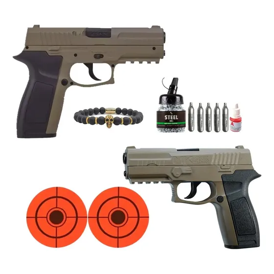 Pistola Mk45 Crosman C11 Co2 Balines Arena 177 Postas 480fps Arena 4495.8 Mm