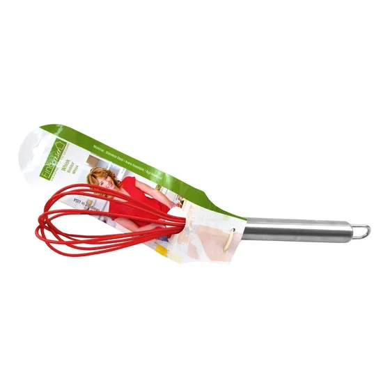 Batidor Manual Globo De Cocina Acero Inoxidable Fine Casa