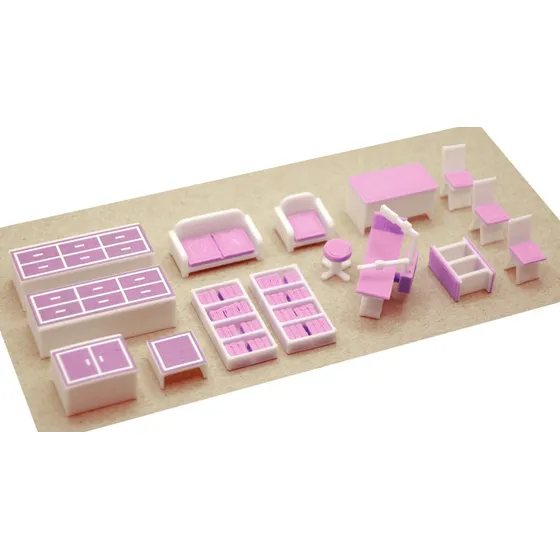 Muebles Para Maquetas Y/o Dioramas Set Consultorio Dental