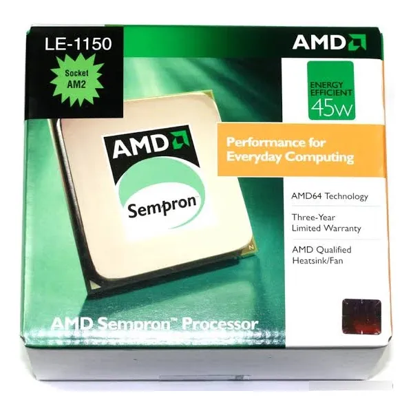 Procesador Amd Sempron Le-1150 2.0 Ghz. Socket Am2