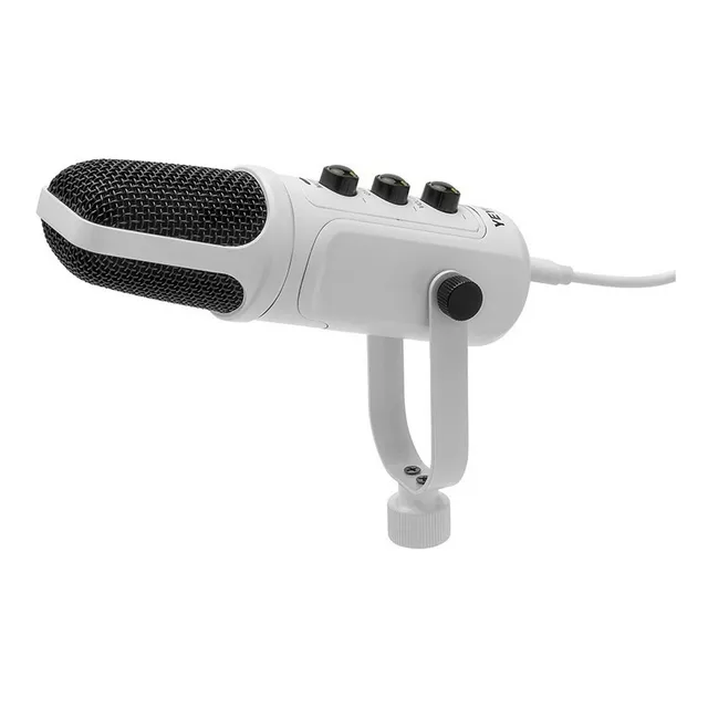 Micrófono PC Gamer Yeyian, Micrófono USB Condensador con Cancelación de Ruido, USB Tipo-C, Silencio, Control de Ganancia, Monitoreo para Streaming, Podcast, Para Pc Gamer, Laptop, Mac, YSA-UCHQ-02