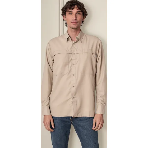 Camisa Tactel Dry Ripstop Uv +50 Hombre