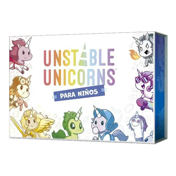 Juego De Mesa De Estrategia Unstable Unicorns Para Niños 