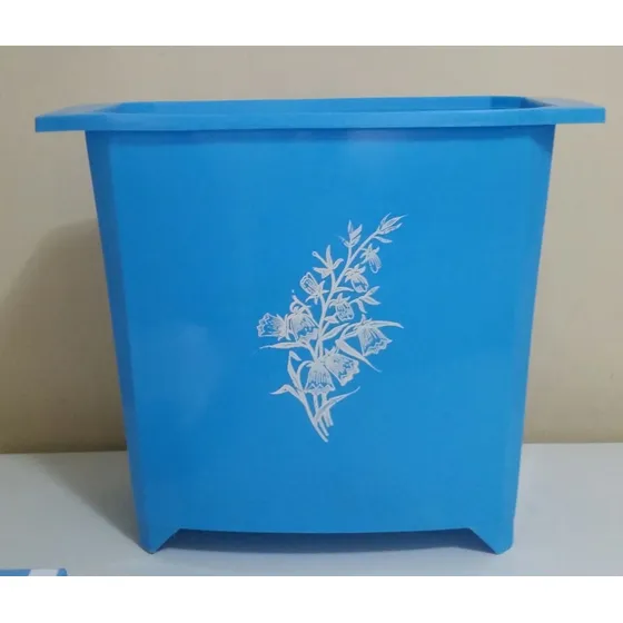 Papelera Azul Marca Manaplas - 10 Litros 