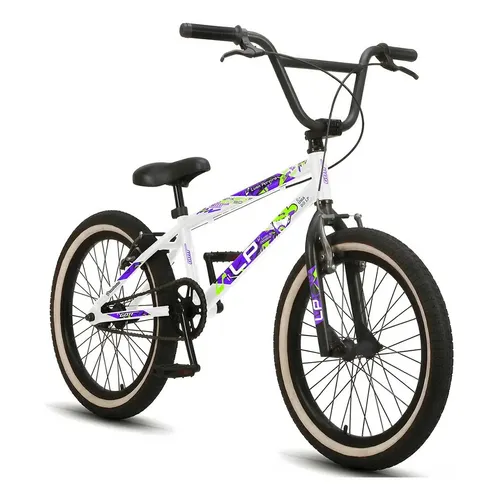 Bike Bmx Pro X S1 Aro 20 Pneu Faixa Bege V-brake E Rodinhas Cor