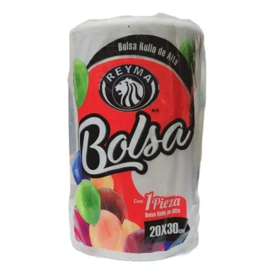 Bolsa En Rollo Polipapel Alta Densidad Reyma 20x30 Cm