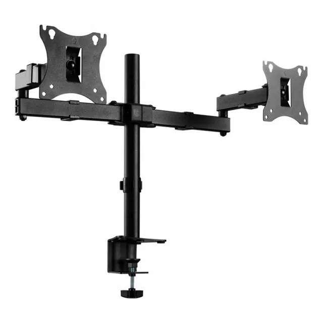 Soporte Brazo Brateck 2 Monitores De 17 A 27 Móvil Regulable