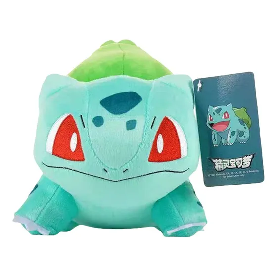 Bulbasaur Action Figure Plush Toy Doll Ornament Gift, 1 Pcs