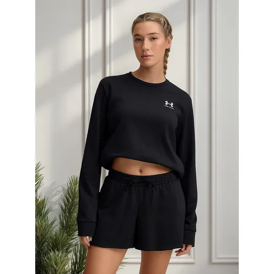 Buzo Under Armour Ua Rival Terry Crew Para Dama