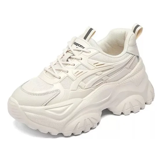 Zapatos De Tenis Cómodos Con Plataforma Informal Para Mujer