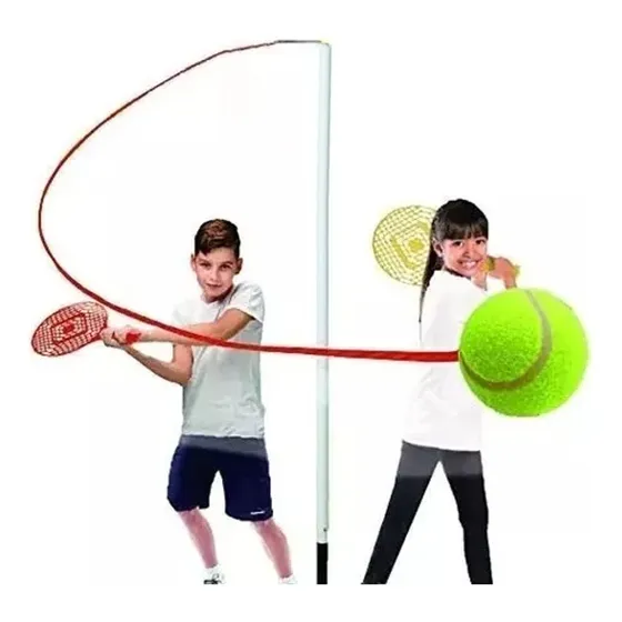 Juego De Tenis Orbital Todo Metalico 2 Metros De Alto