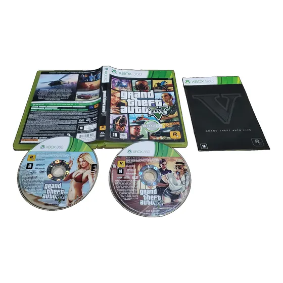 Gta V - Xbox 360 Cd Play Não Funcionou Deu Erro! J88