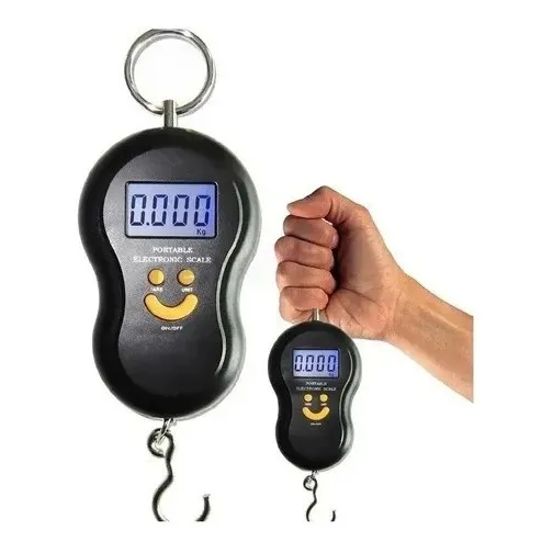 Balanza Digital Electrónica De Colgar Portatil 50kg Equipaje
