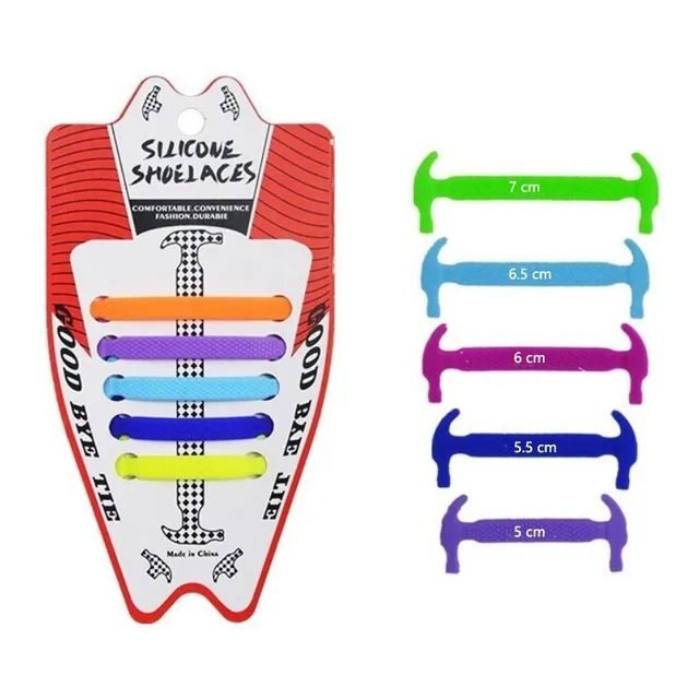 Kit 10 Unidades Cordones Banda Elásticos De Zapatillas Niños