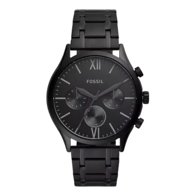 Reloj Importado Fossil Fenmore Multifunción De Acero Inox