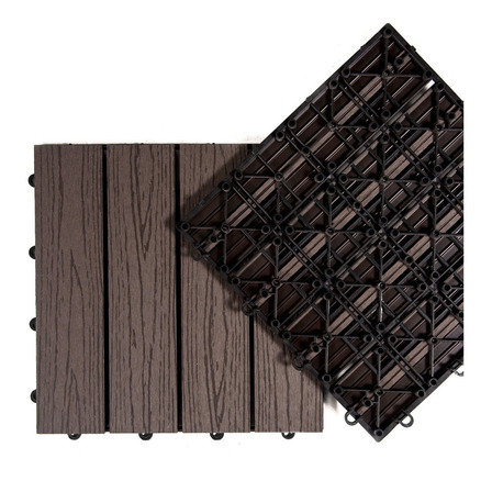 Baldosas Wpc Pvc Deck Simil Madera Encastrable Exterior Baldosas Wpc Pvc Deck Simil Madera Encastrable Exterior