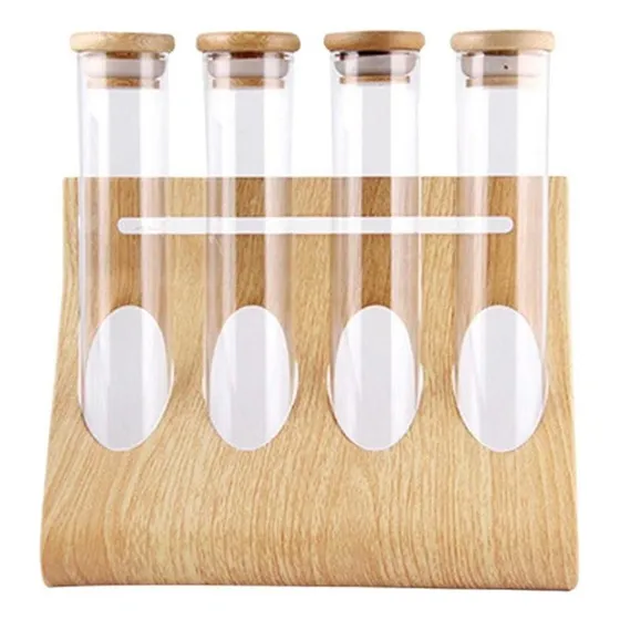 Y Rack De Armazenamento De Tubo De Barista Tubo De Ensaio De