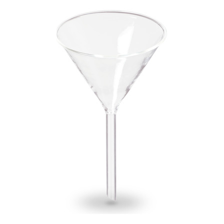 Embudo Conico De Vidrio Laboratorio Tallo Corto 35mm Glassco Blanco Embudo Conico De Vidrio Laboratorio Tallo Corto 35mm Glassco Blanco