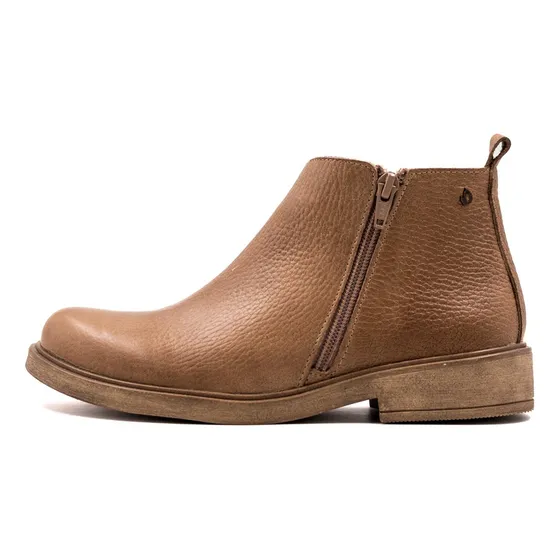 Botineta De Cuero Vacuno Urbana Nigeria Modelo 101 N