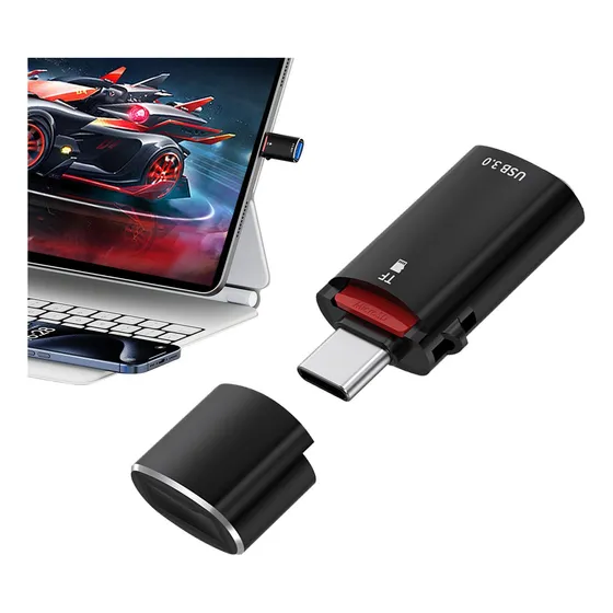 Lector De Tarjetas Usb C Adaptador De Lector De Tarjetas Tf