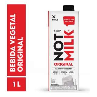 Bebida Vegetal Notco Notmilk Original 1l Bebida Vegetal Notco Notmilk Original 1l