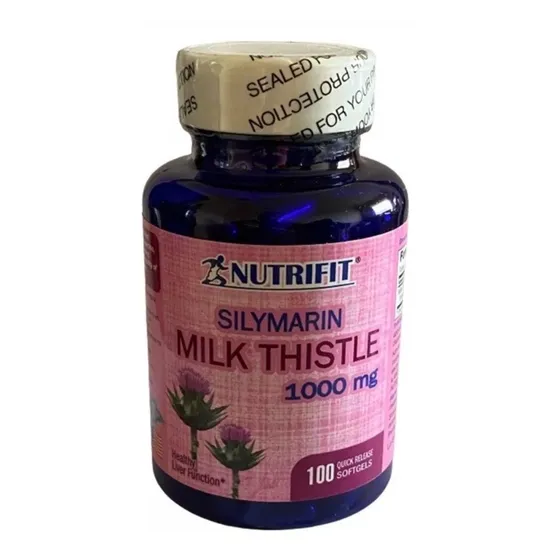 Silymarina Cardo Mariano/milk Thistle 1000mg 100 Cápsulas 