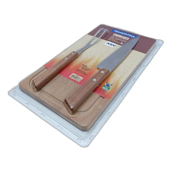 Trinche Cuchillo Tabla Made Parrilla Tramontina X. 1135 Xavi