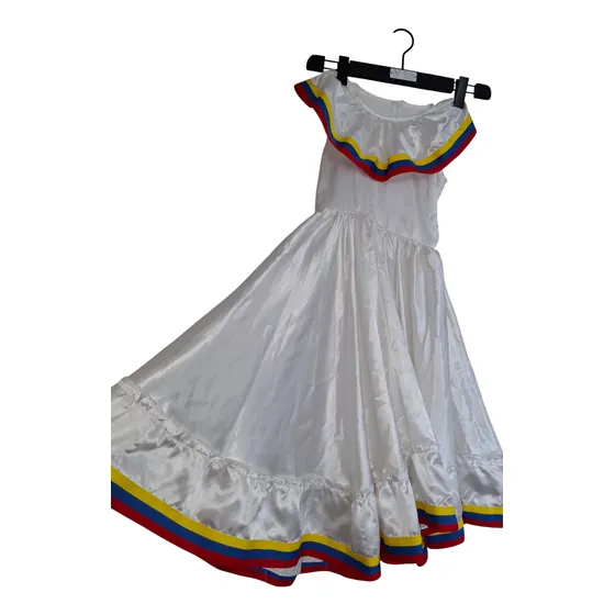 Vestido Tricolor Venezuela Usado