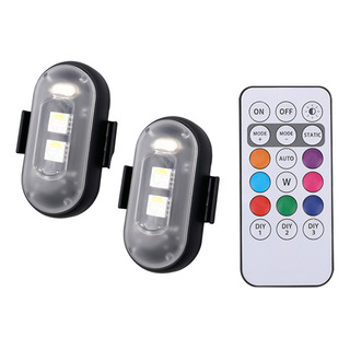 Luz De Advertência Led Universal: Multicolorida, Luz De Advertência Led Universal: Multicolorida,