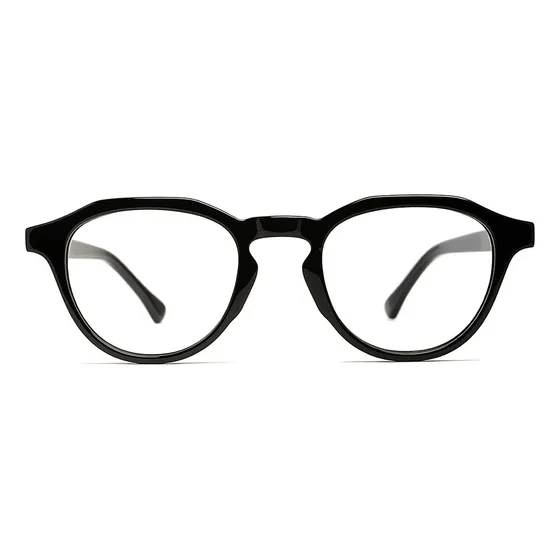 Armazón Para Lentes De Receta - Meller Specs - Akis Black Color Negro