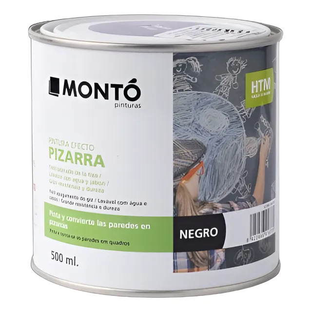 Pintura Htm Para Pizarra Negra De 500 Mililitros Monto