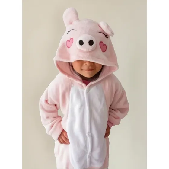 Pijama Enterito Plush Felpa Animalitos Varios Diseños Infant
