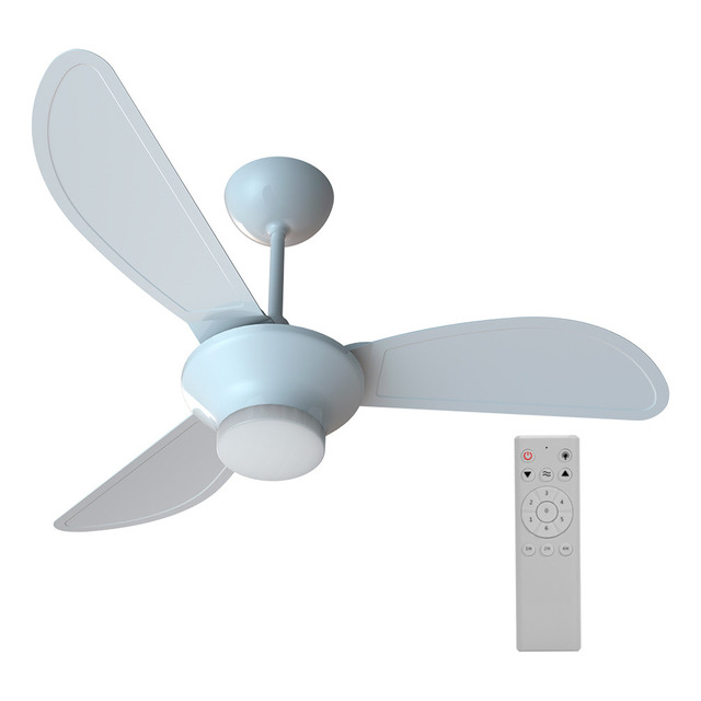 Ventilador De Teto Inverter Mistral Led 3 Pás Com Controle Remoto Ventisol Branco 127/220v