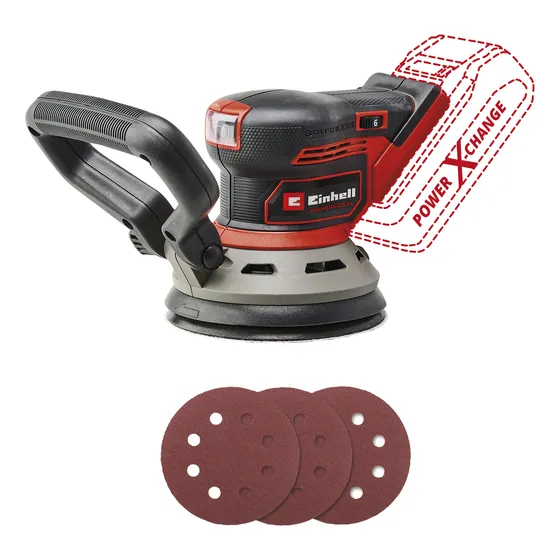 Lijadora Excéntrica Inalámbrica Einhell Tp-rs 18/32 Li Bl
