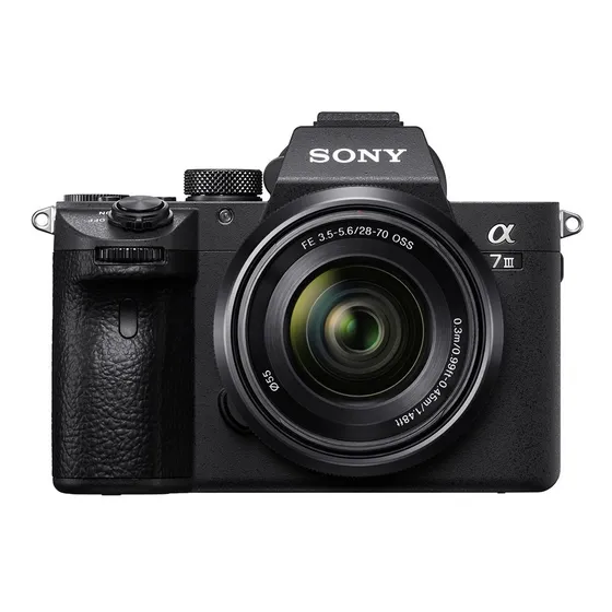 Sony Alpha 7 III Kit ILCE-7M3K sin espejo color negro