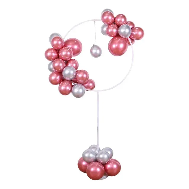 Base Aro Para Globos Blanca.