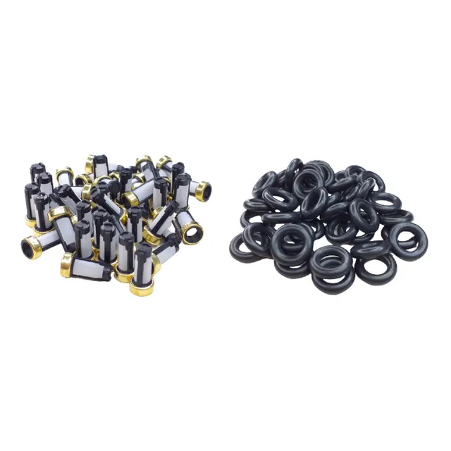 Combo 50 Microfiltros 100 Orines Universal Para Inyectores 