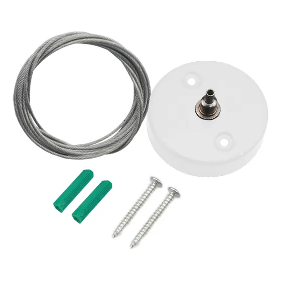 Kit De 2 Cables De Suspensión Para Lámparas Track Light, Trk-racc-01bl-sus